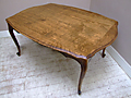 shaped french dining table